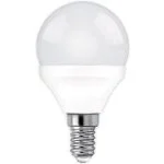 Bombilla LED Esférica E14 5W Fría Clase A 6500K