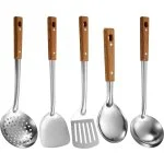 Juego 5 Utensilios de Cocina Sogo Aluminio Forjado Antiadherente