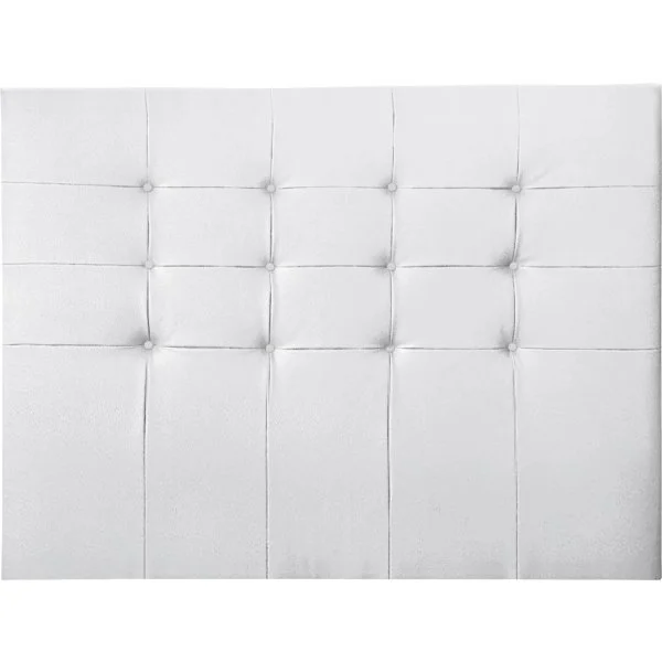 Cabecero Polipiel Tirana Blanco 160x120cm
