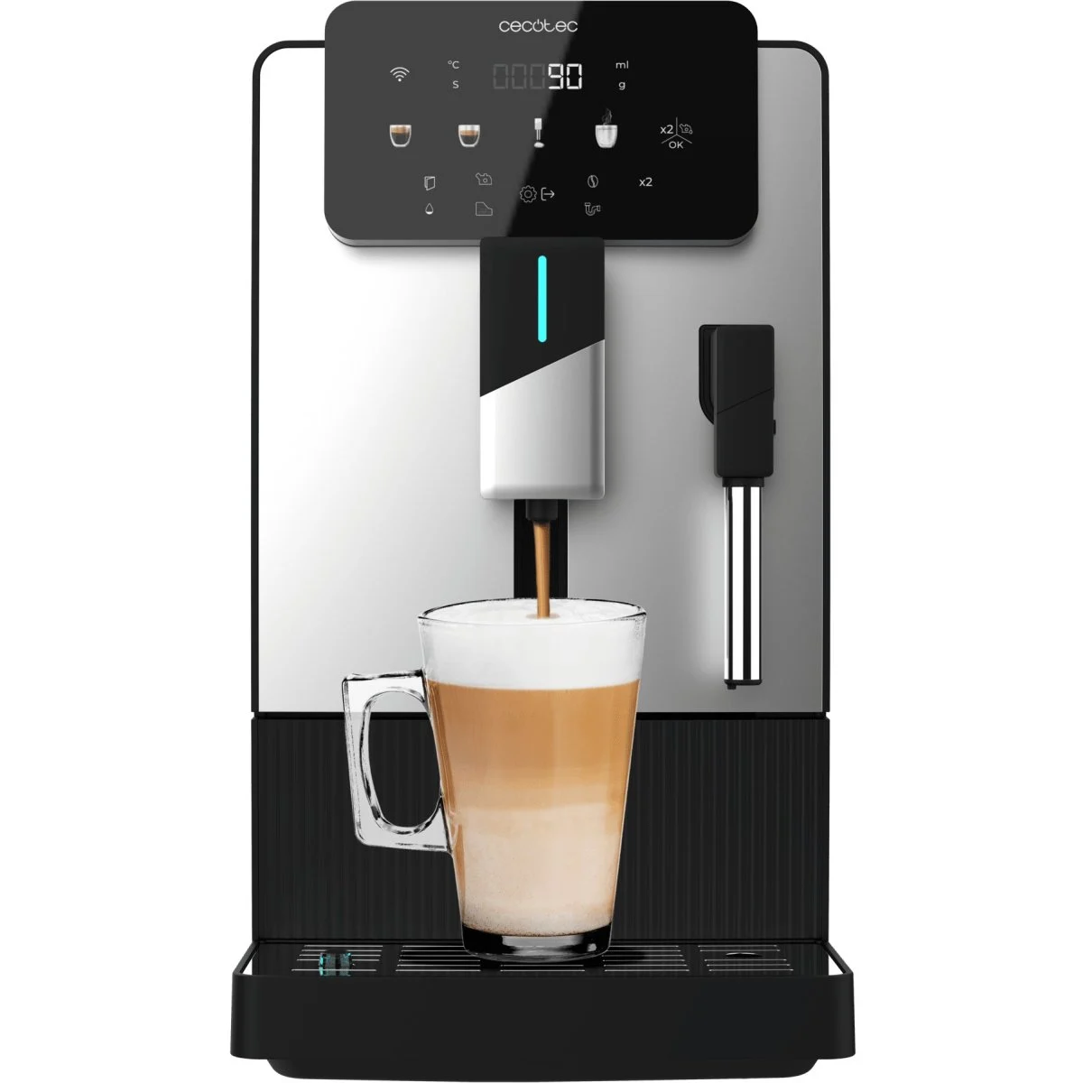 Cafetera superautomática Cecotec Cremmaet Steam 19 Bares Vaporizador