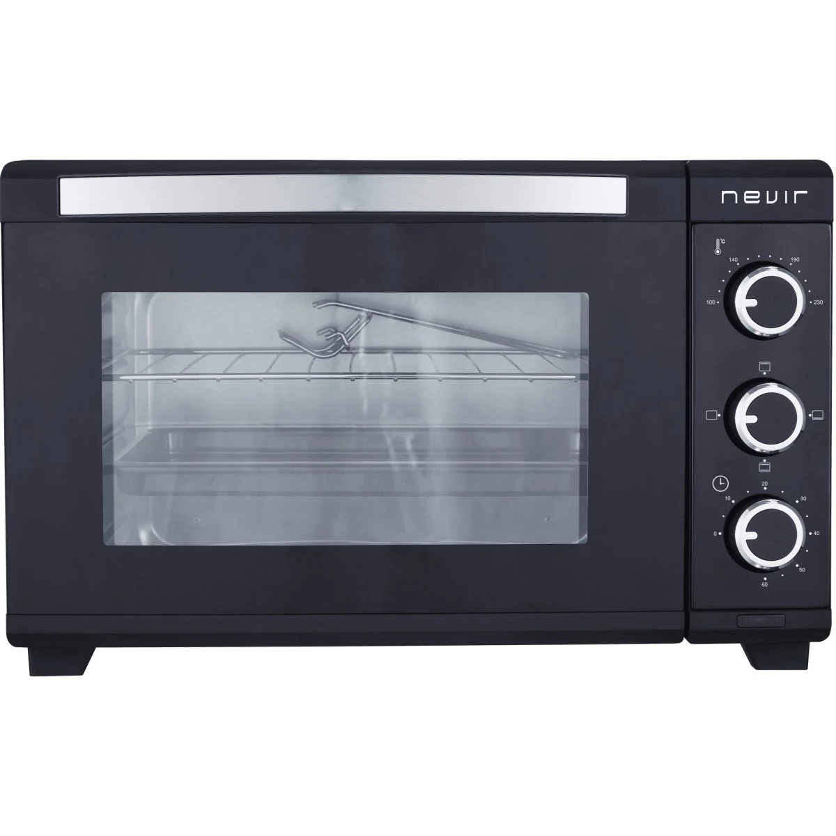 Horno Sobremesa Nevir NVR-9846H 19 L Negro