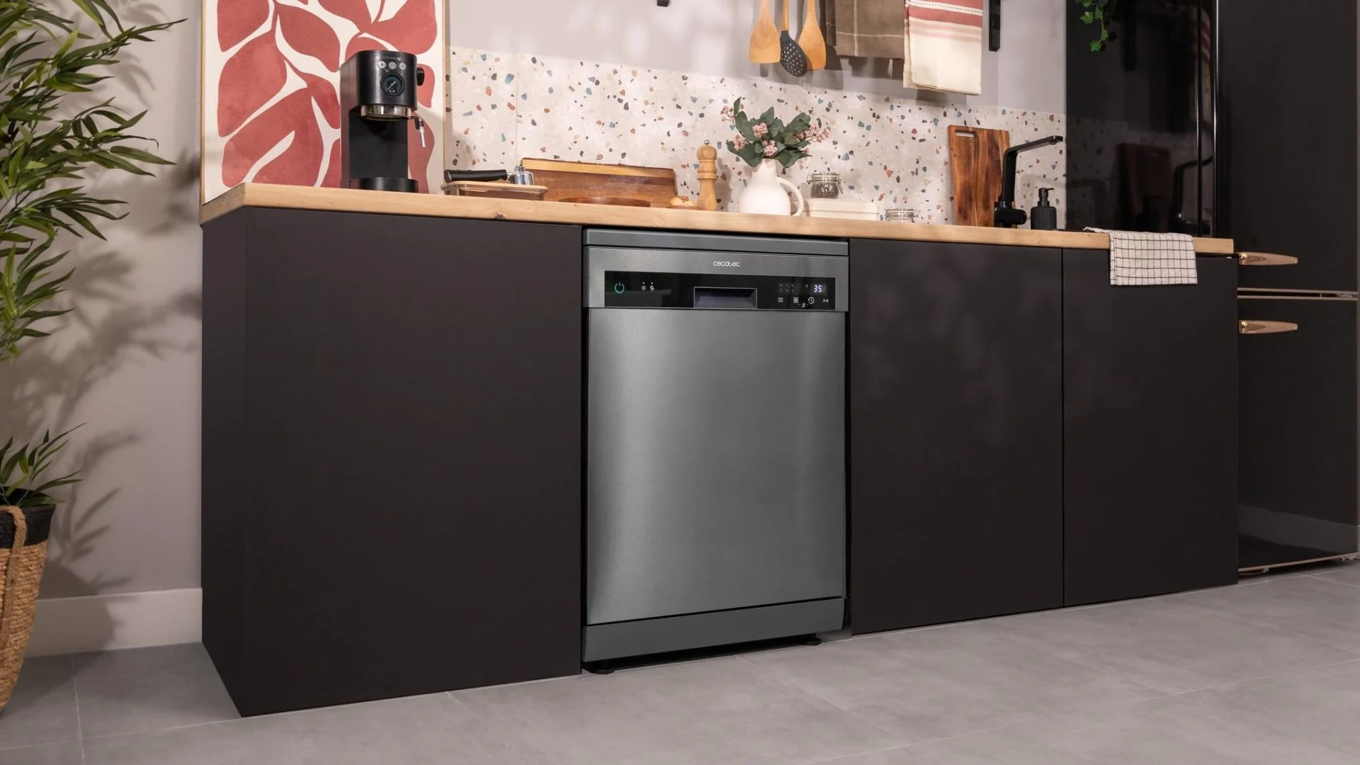 Lavavajillas Cecotec 60 cm Inox AquaZero 6200 3º Bandeja