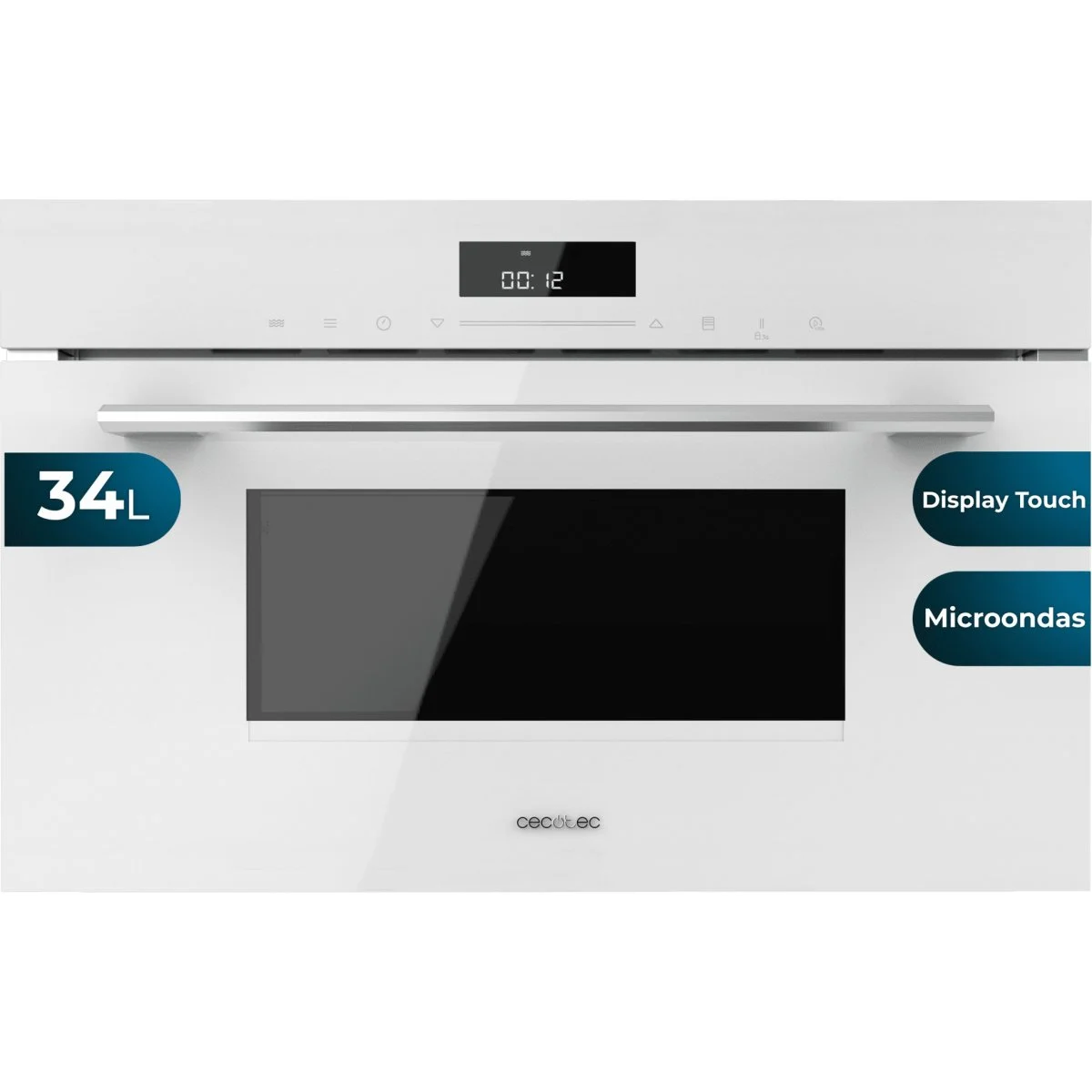 Microondas Integrable Cecotec Bolero Hexa MW703800 34L Grill Blanco