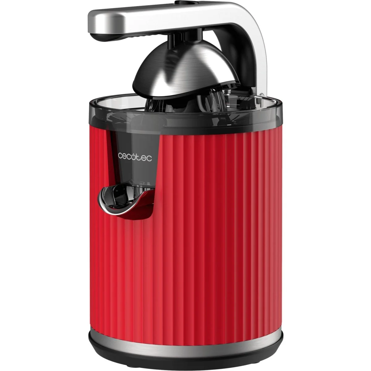 Exprimidor eléctrico de brazo Cecotec Xqueeze RetroJuice 600 600 W Rojo