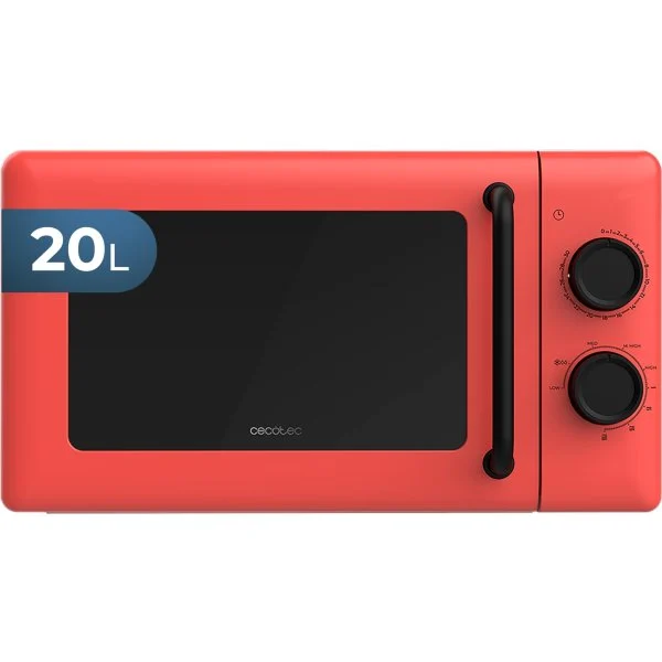 Microondas Cecotec Proclean 3010 20 L 700 W Rojo/Negro