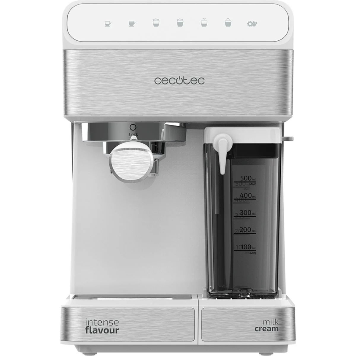 Cafetera Espresso Cecotec Power Instant-ccino 20 Touch Blanca 1350 W 20 Bares 1,4L