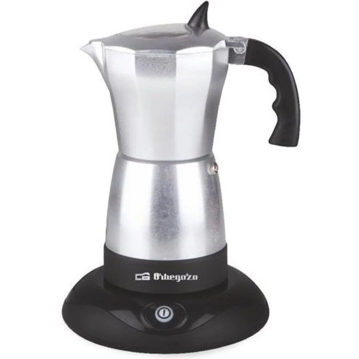 Cafetera Italiana Eléctrica Orbegozo KFE660 6 Tazas Aluminio