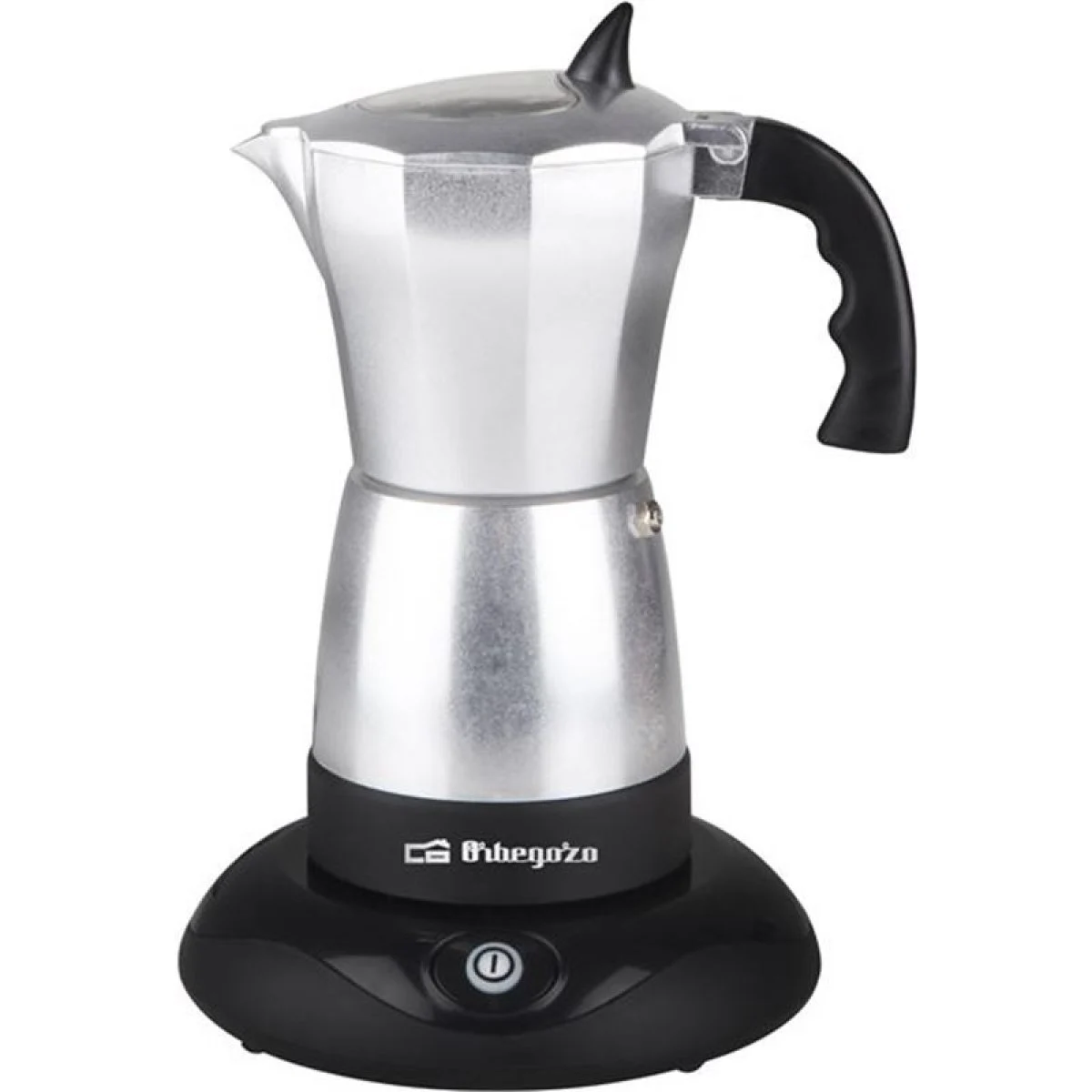 Cafetera Italiana Eléctrica Orbegozo KFE660 6 Tazas Aluminio
