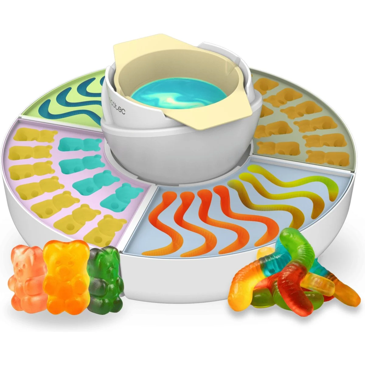 Máquina para hacer gominolas Cecotec Fun&Sugar Gummy