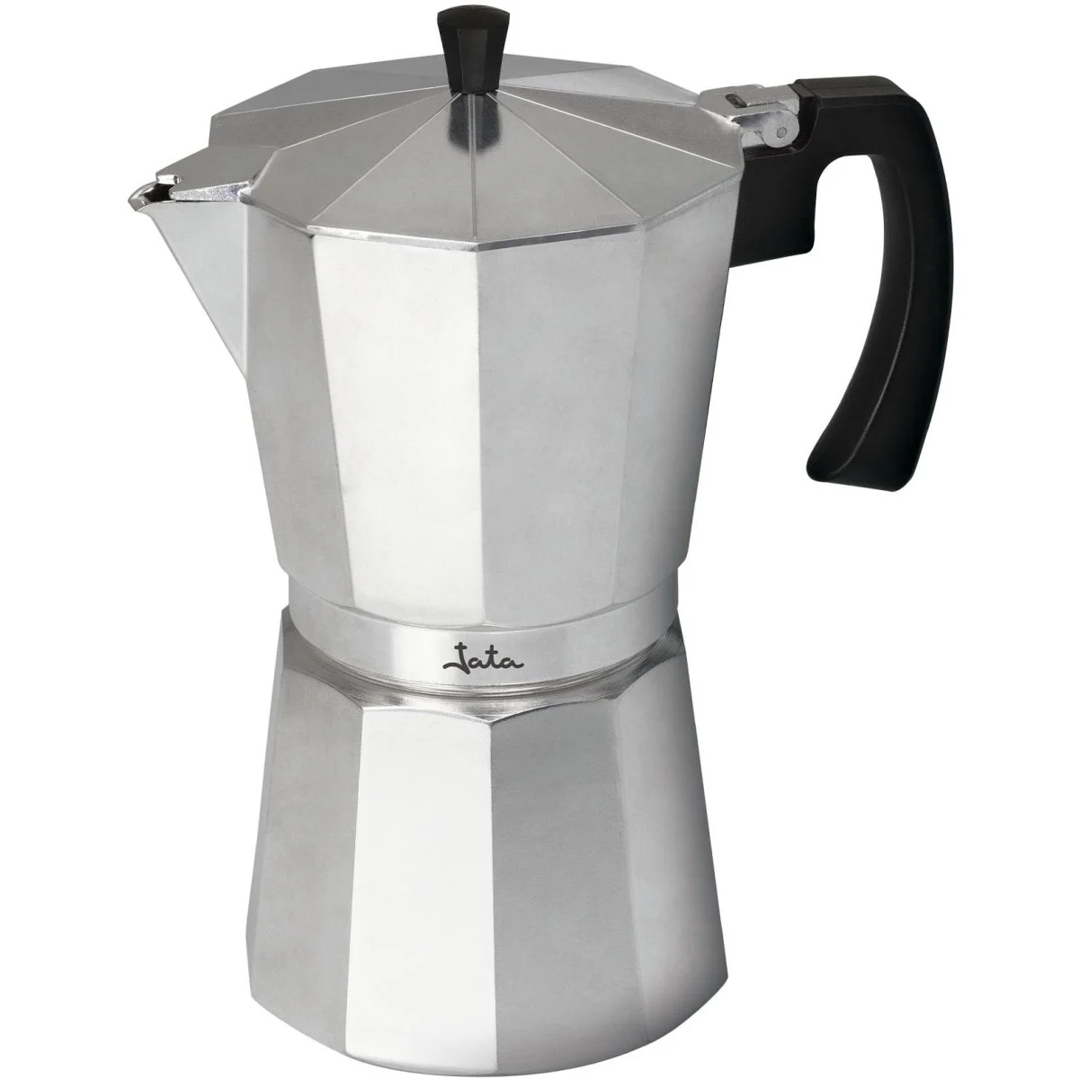 Cafetera italiana Jata CCA9 9 Tazas Aluminio Apta Inducción