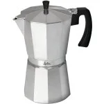Cafetera italiana Jata CCA9 9 Tazas Aluminio Apta Inducción