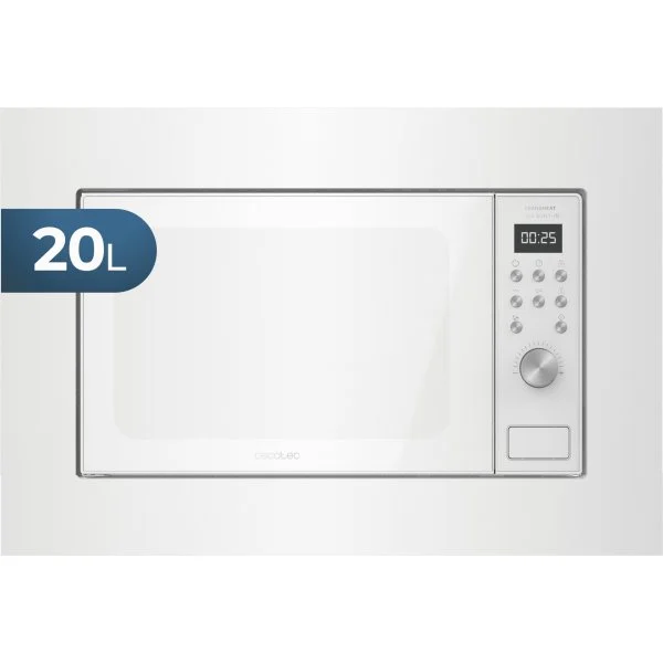 Microondas encastrable Cecotec GrandHeat 2000 20 L 700 W Grill Blanco