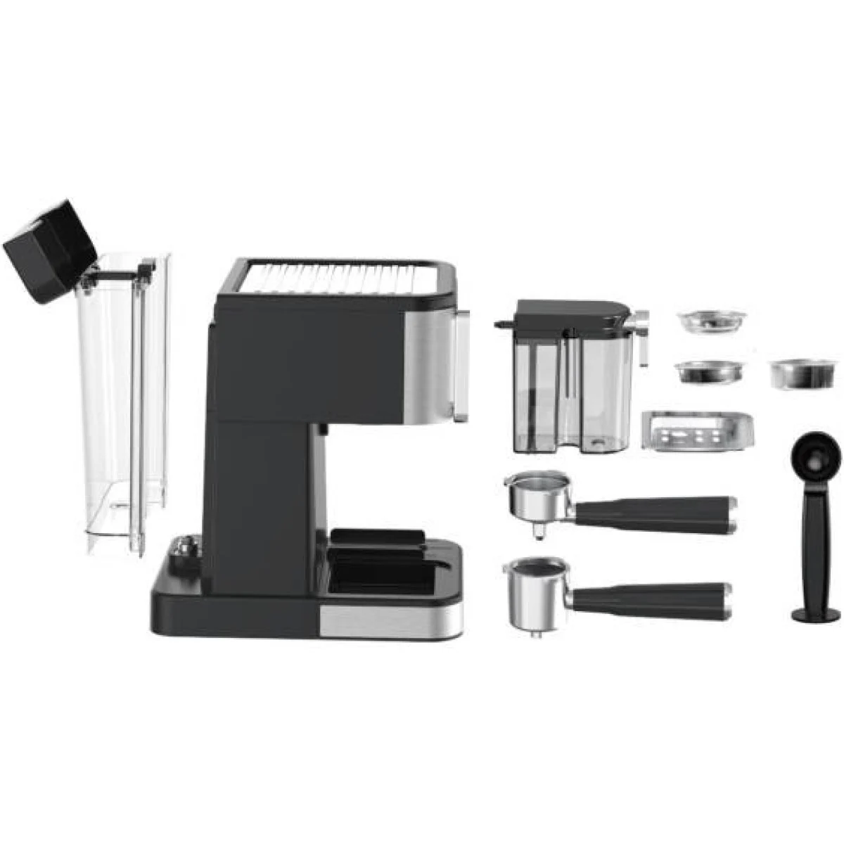 Cafetera Espresso Sogo SS7665 4 en 1 Digital + Tanque Leche 20 Bar