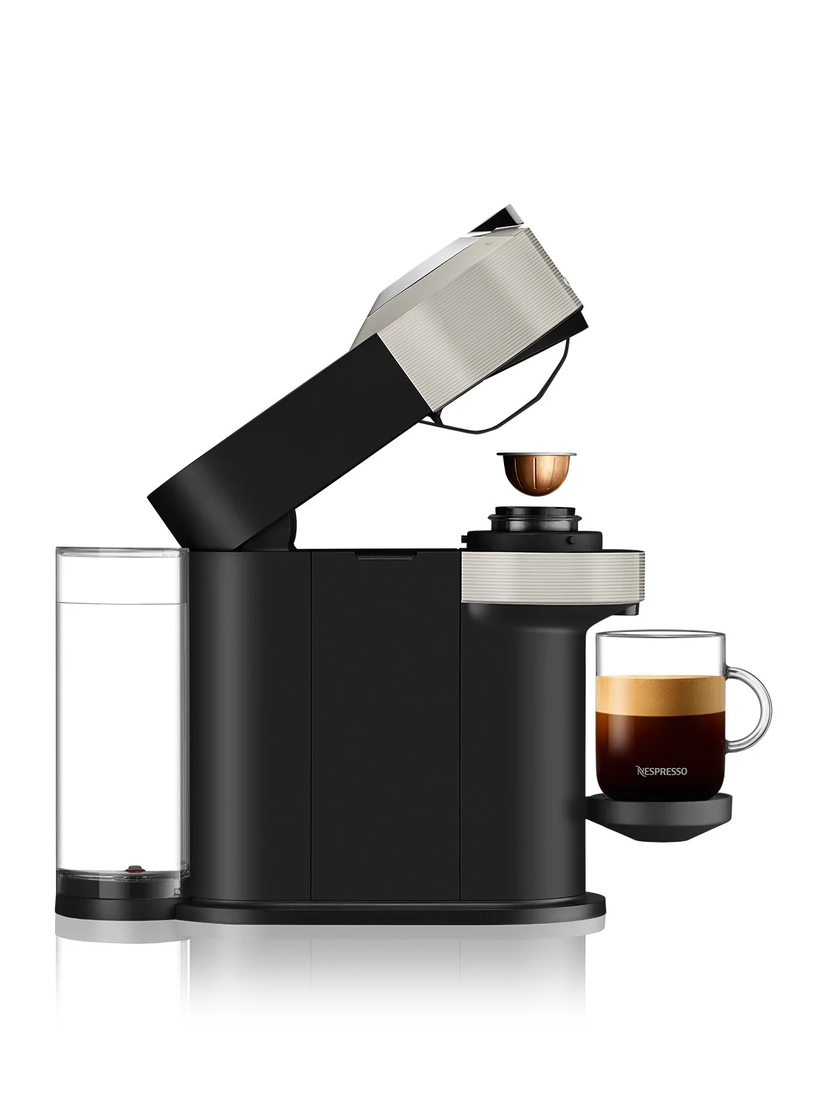 Cafetera Krups Vertuo Next Gris Espresso 1 Taza 1500 W Encimera