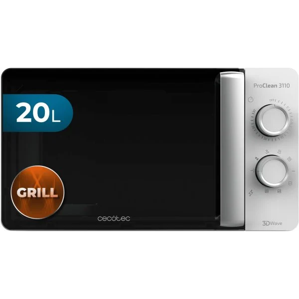 Microondas Cecotec ProClean 3110 20 L Grill 700 W 800 W Blanco