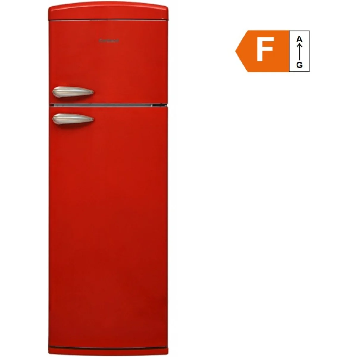 Frigorífico Corbero 2.P 149X55 Retro Rojo