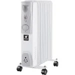 Radiador de aceite Thulos 9 elementos 2000 W Blanco