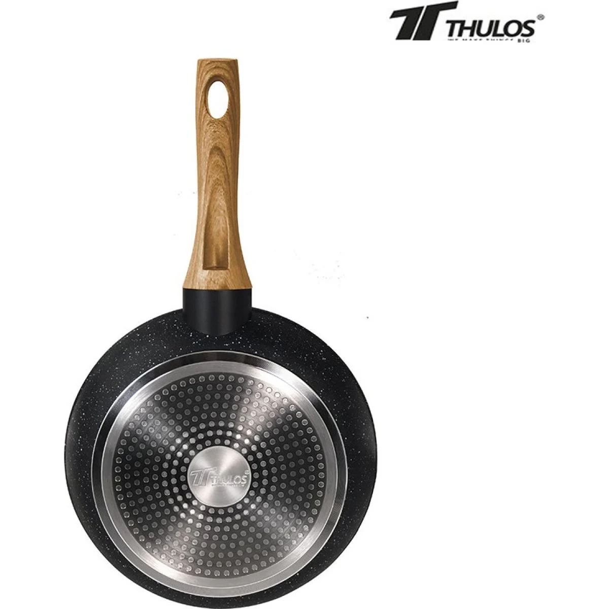 Sartén Wok Thulos Reves Piedra 20 cm Antiadherente