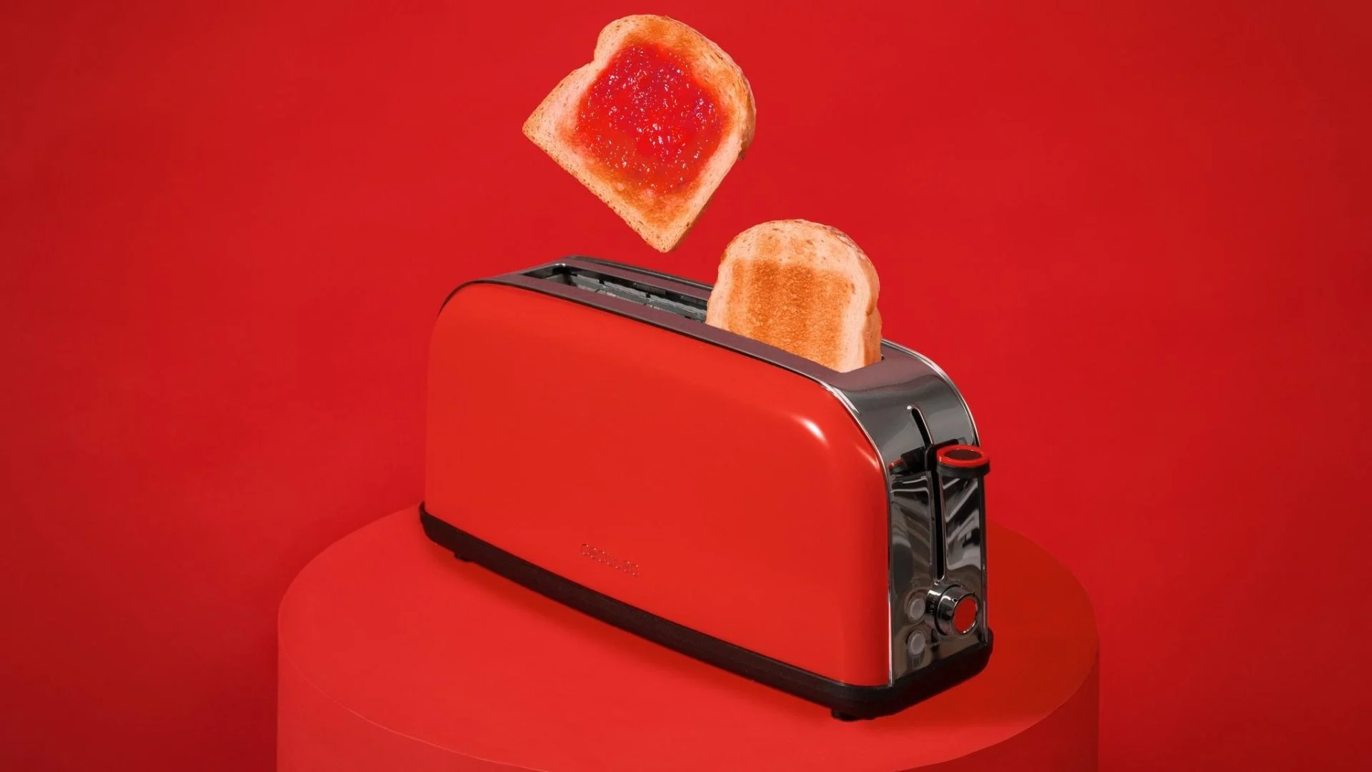 Tostador Cecotec Toastin' time 850 Red Long Lite