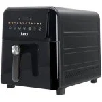 Freidora sin aceite Tm 9 L Doble Resistencia Negra Digital