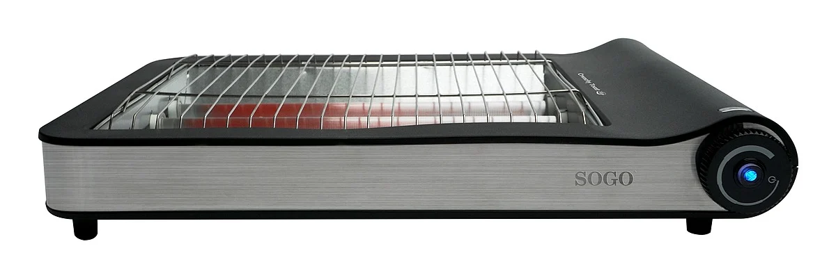Tostador Sogo SS5313 4 Rebanadas 900 W Negro Acero Inoxidable