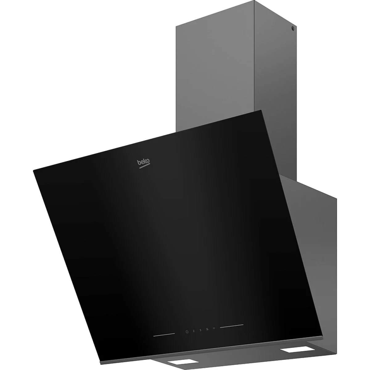 Campana Beko 60 C Cristal Negro 720 m³/h Clase A