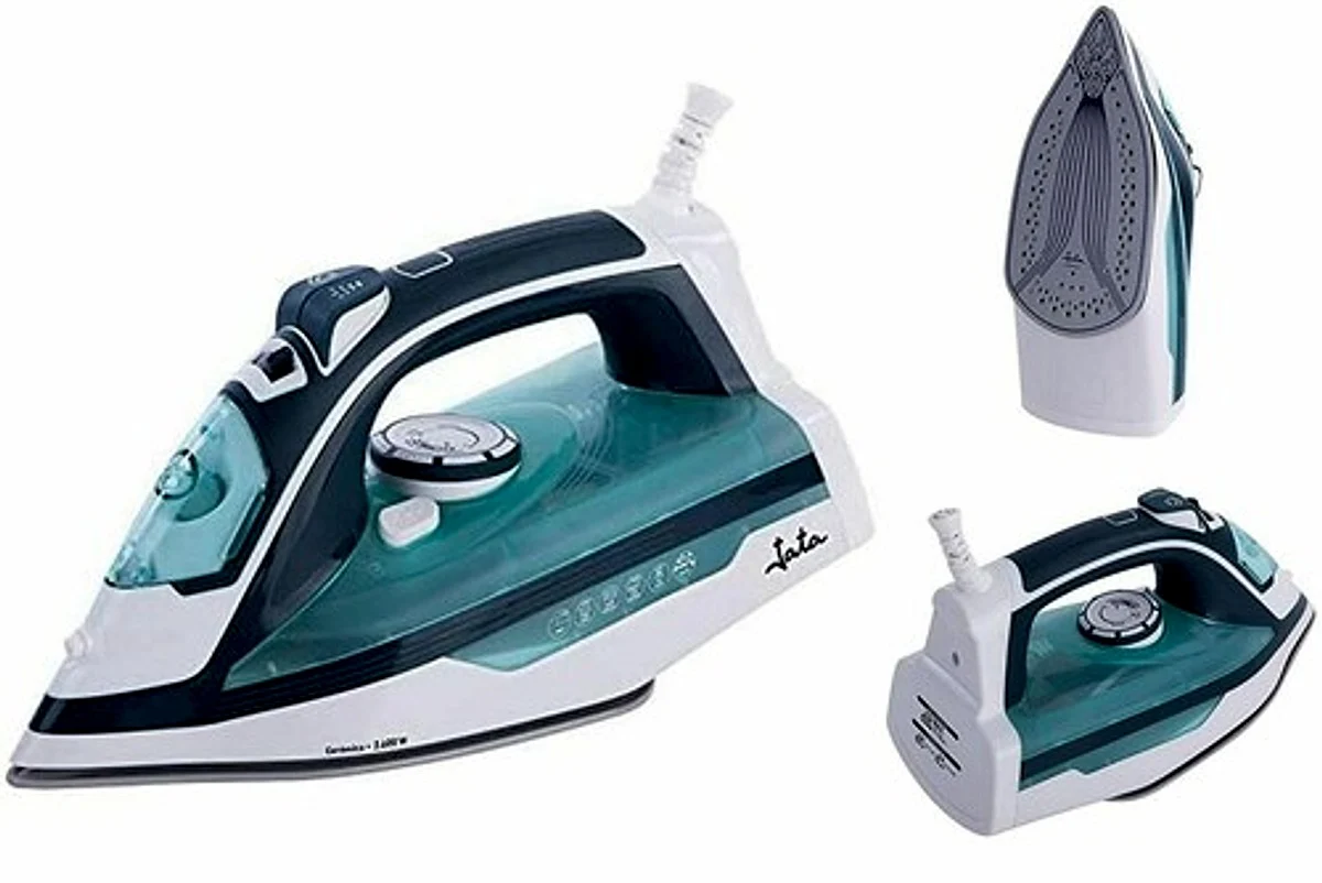 Plancha Vapor Jata 2600 W Suela Cerámica