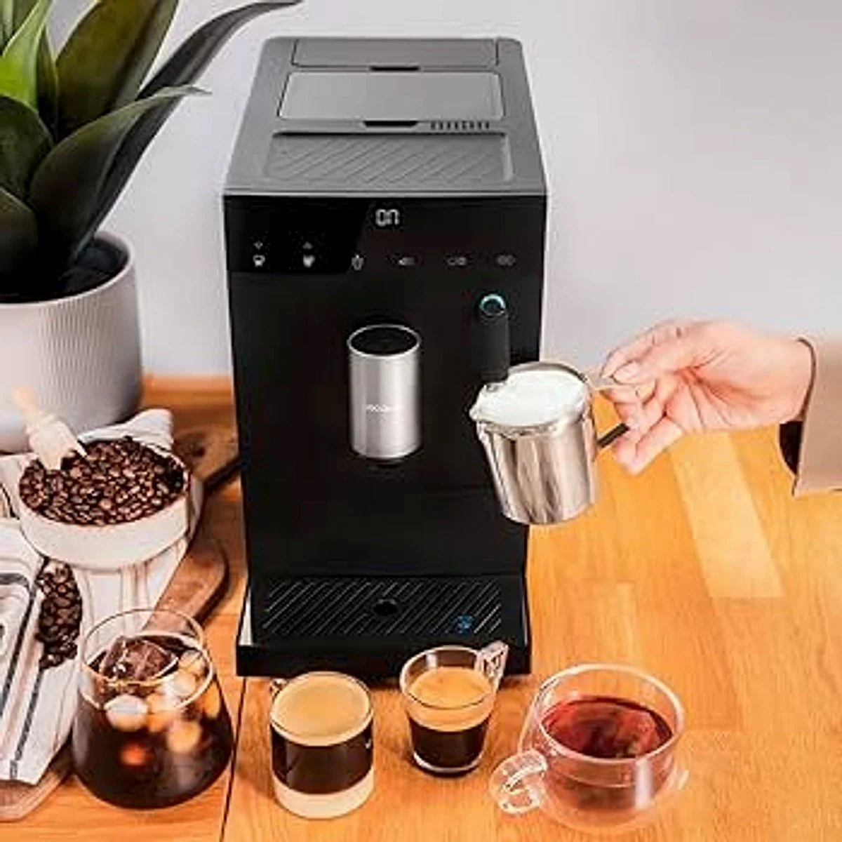 Cafetera superautomática Cecotec Cremmaet Compact 19 Bares 1,1 L Compacta