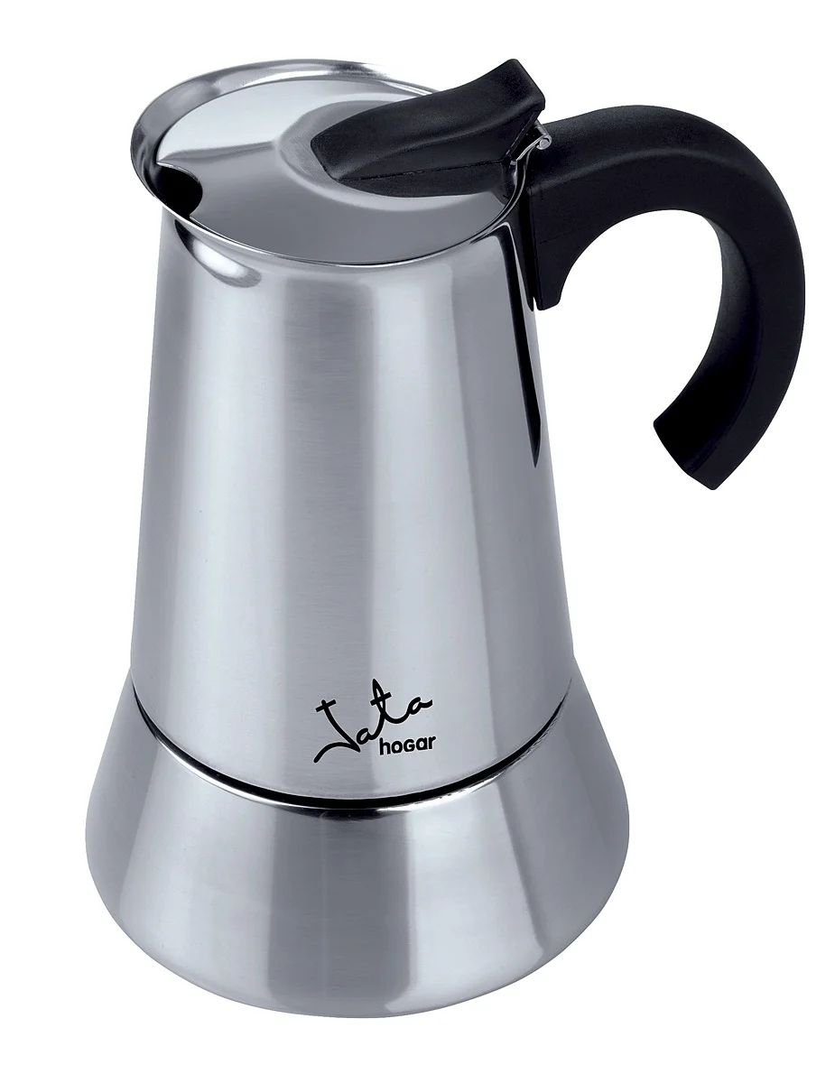 Cafetera Italiana Jata CAX106 6 Tazas Acero Inoxidable