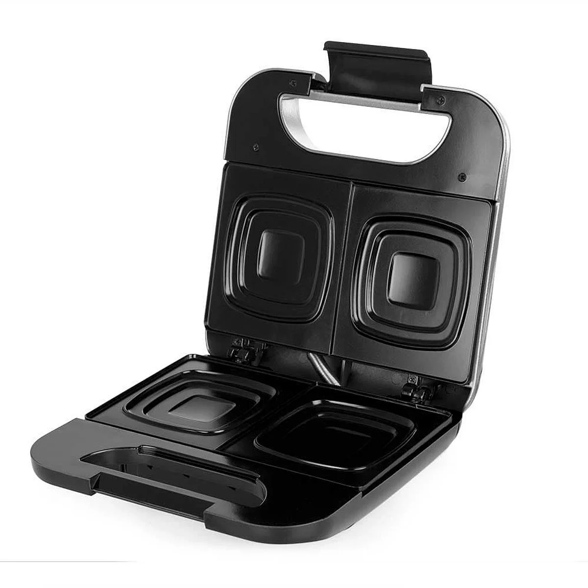 Sandwichera Orbegozo SW7150 4 Cavidades Negra/Inox