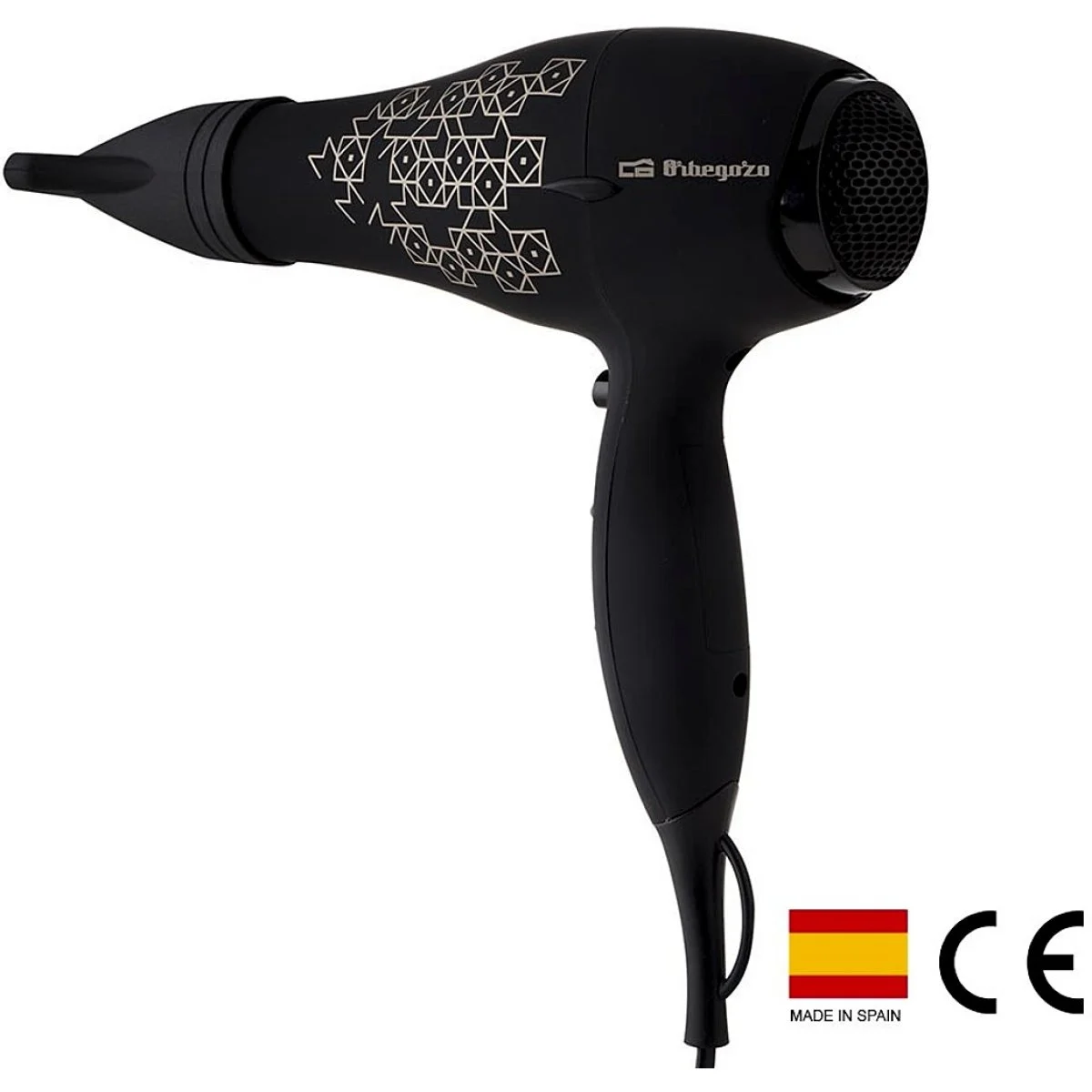 Secador y Plancha de Pelo Orbegozo SET5250 2 en 1