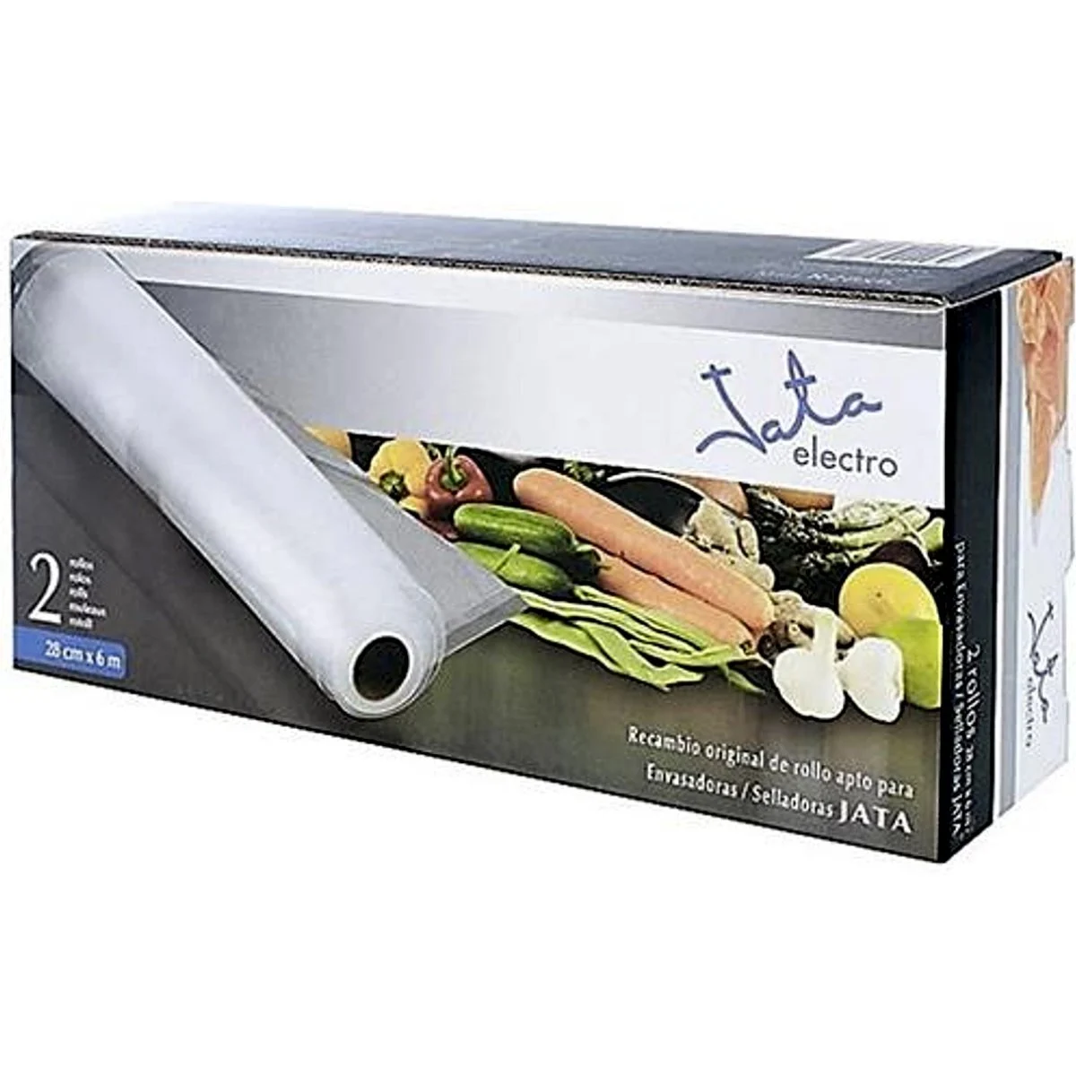Recambio en Rollo FoodSaver 28 cm x 5,5 m Reutilizable