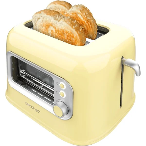TOSTADOR CECOTEC 2 RAN CORTO VINTAGE YELLOW