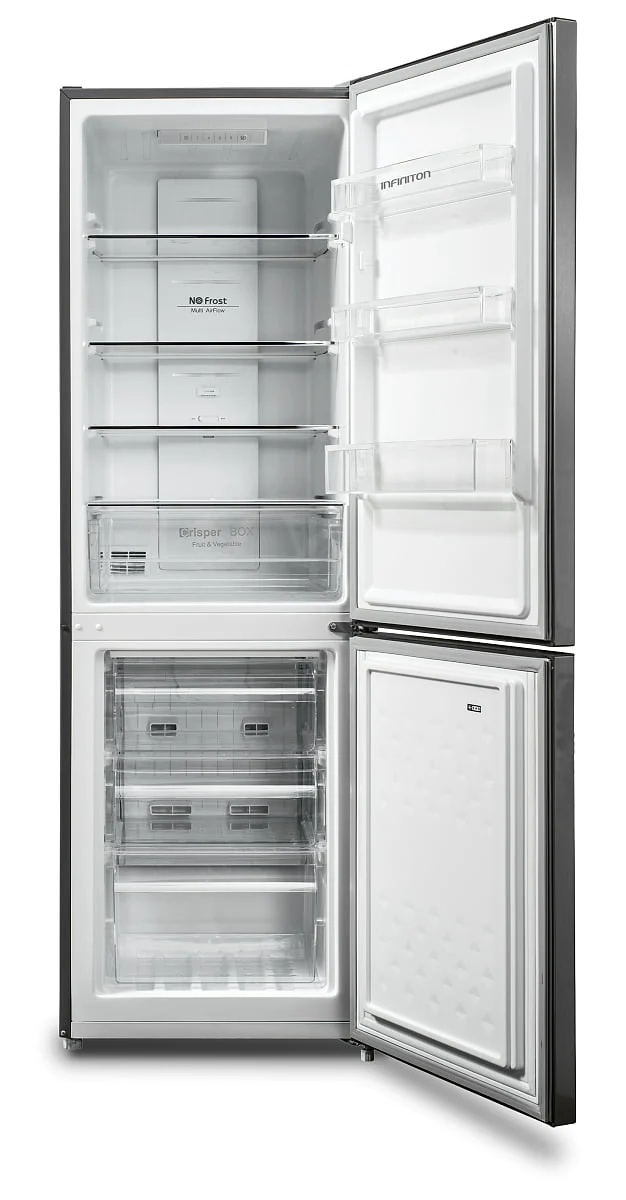 Frigorífico Infiniton 1.P 185X60 NF A++ Inox Oscuro