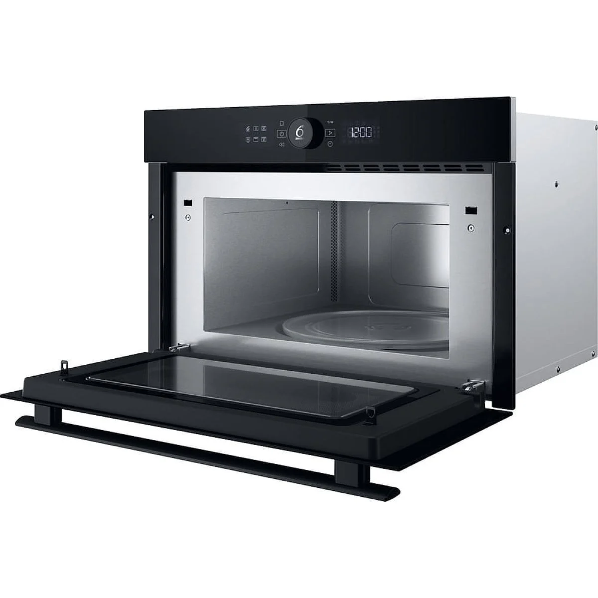 MICROONDAS WHIRLPOOL ENCASTRE NEGRO ABATIBLE 31 L
