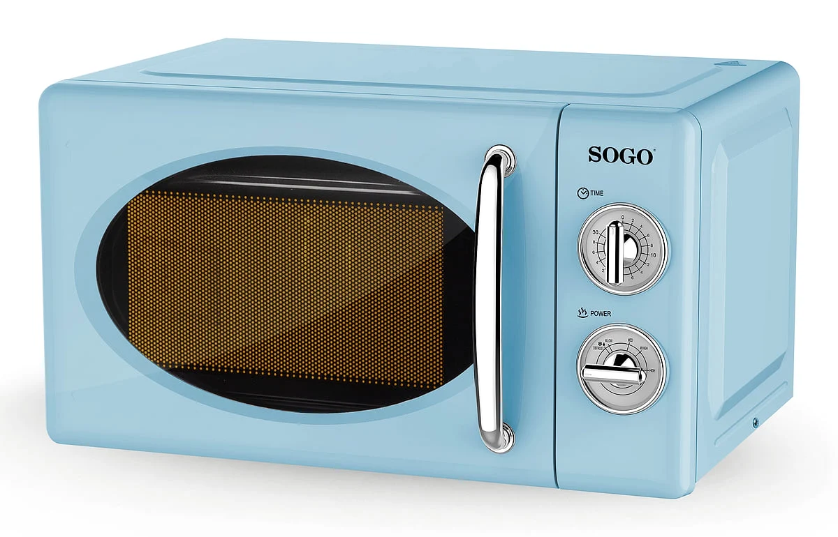 MICROONDAS SOGO RETRO 20 L CELESTE 700W