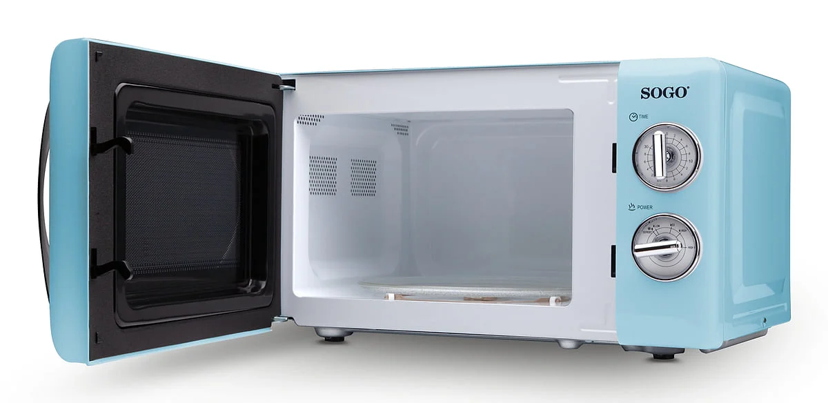 MICROONDAS SOGO RETRO 20 L CELESTE 700W