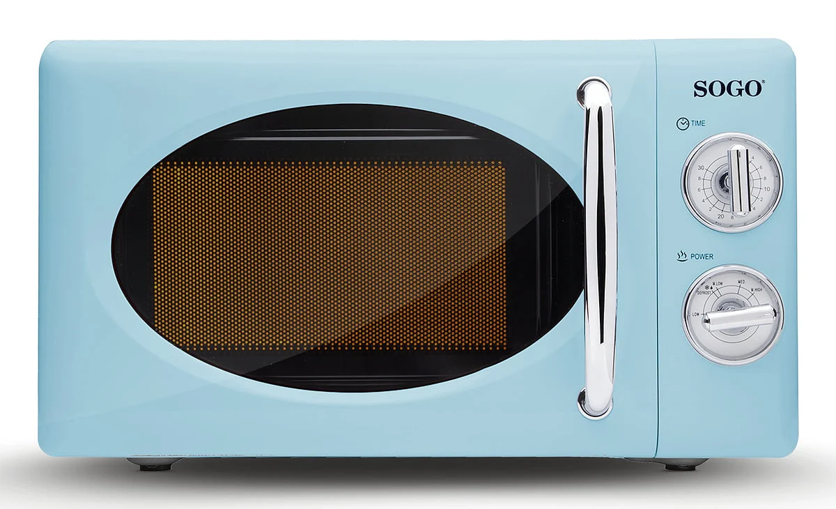 MICROONDAS SOGO RETRO 20 L CELESTE 700W