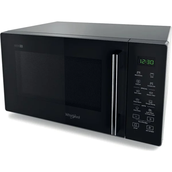 MICROONDAS WHIRLPOOL 25L NEGRO FUN VAPOR