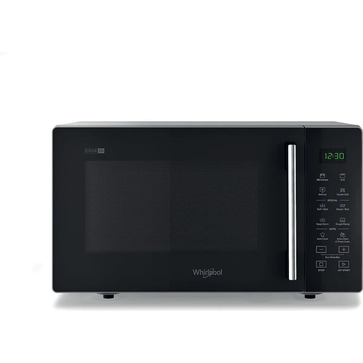 MICROONDAS WHIRLPOOL 25L NEGRO FUN VAPOR