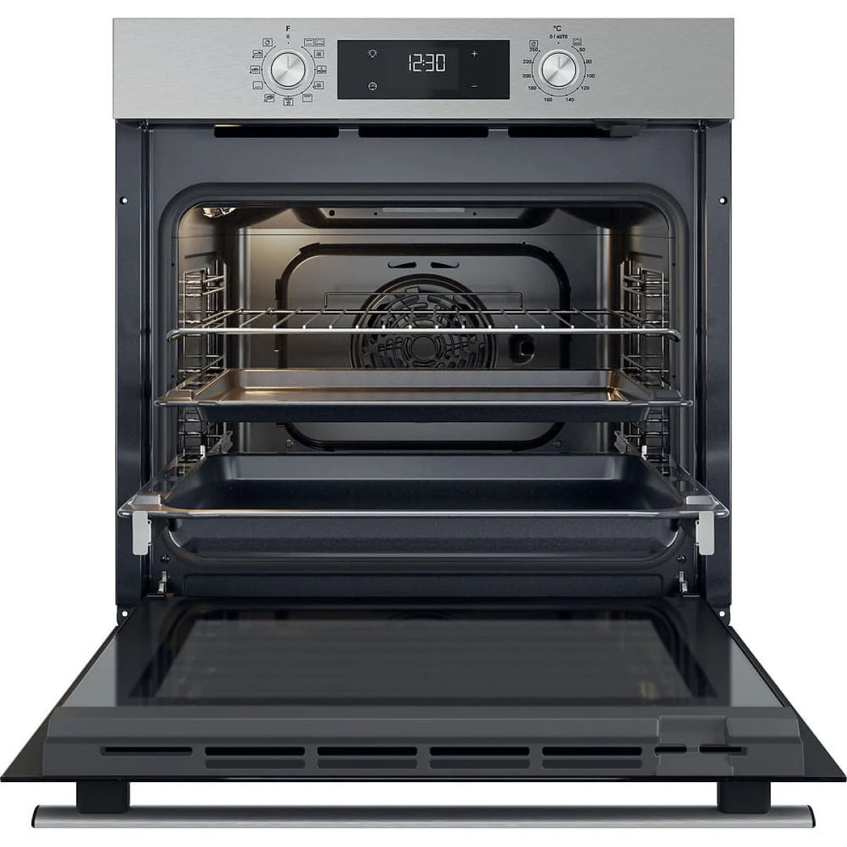 HORNO WHIRLPOOL MULTIFUNCION 71 L INOX A+