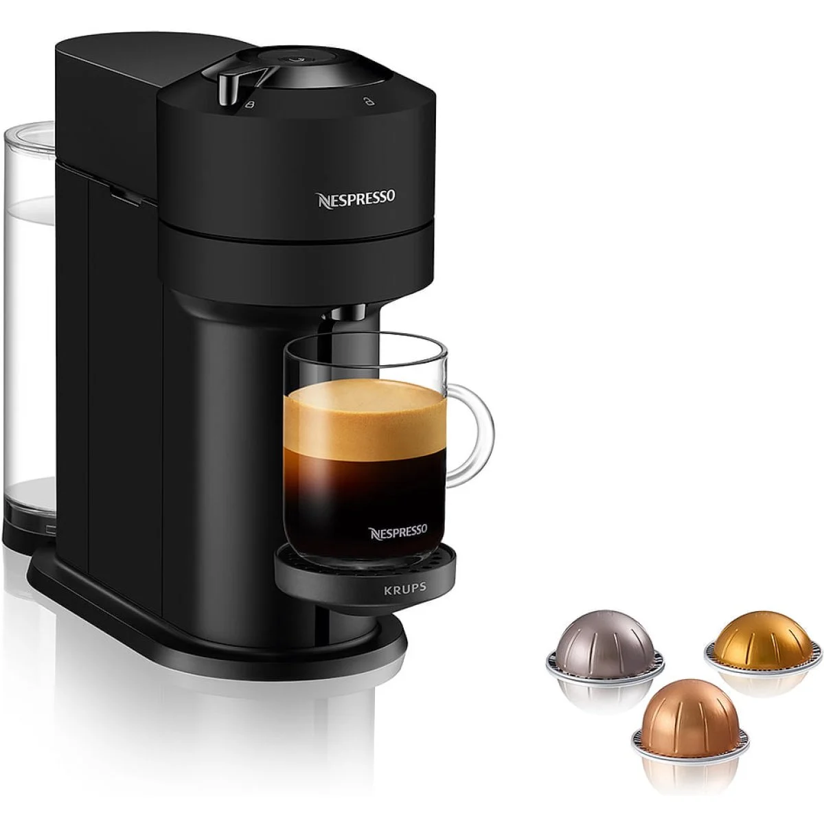 CAFETERA KRUPS VERTUO NEXT NEGRA ESPRESSO