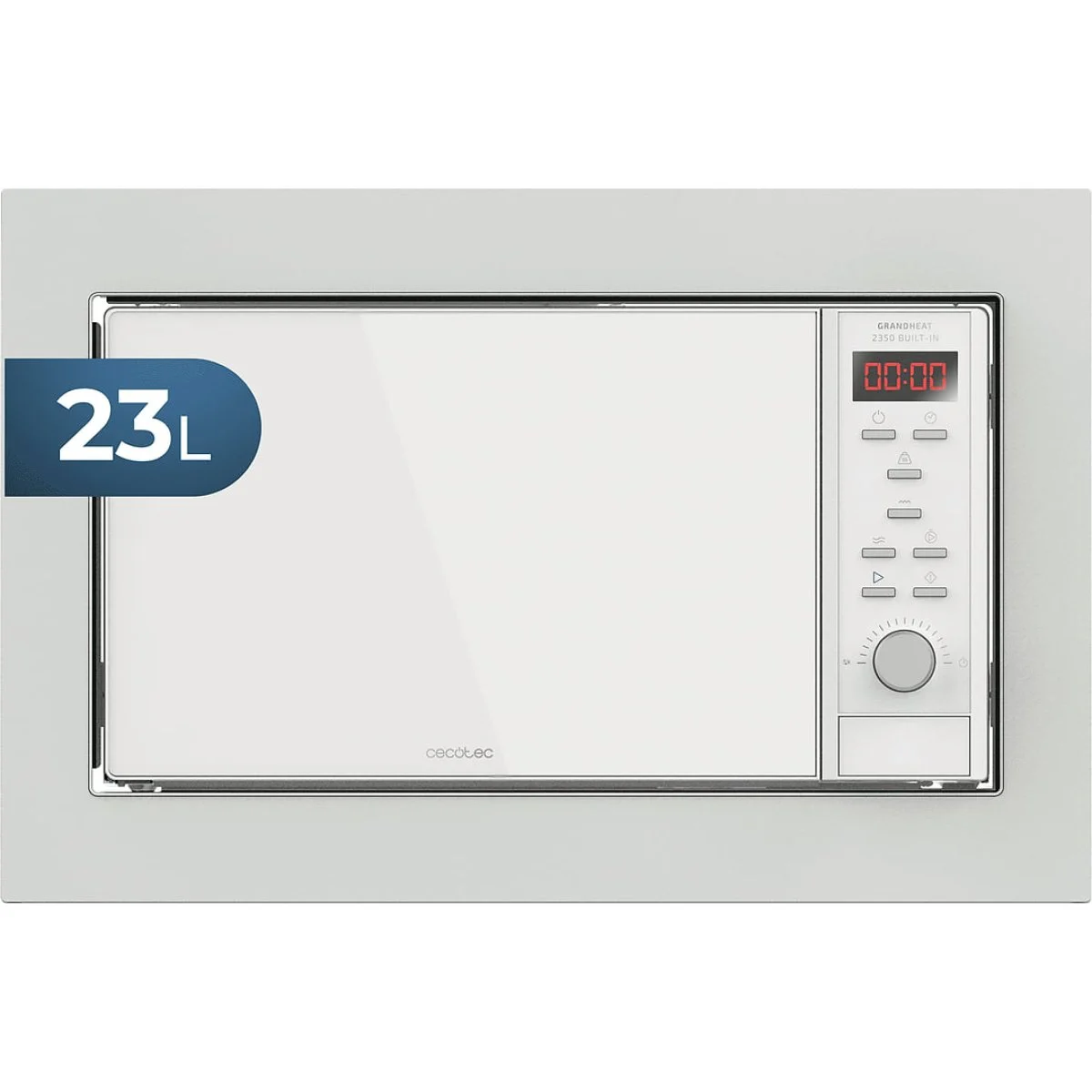MICROONDAS ENCASTRE CECOTEC 23 L BLANCO GrandHeat 2350 Built-In White.