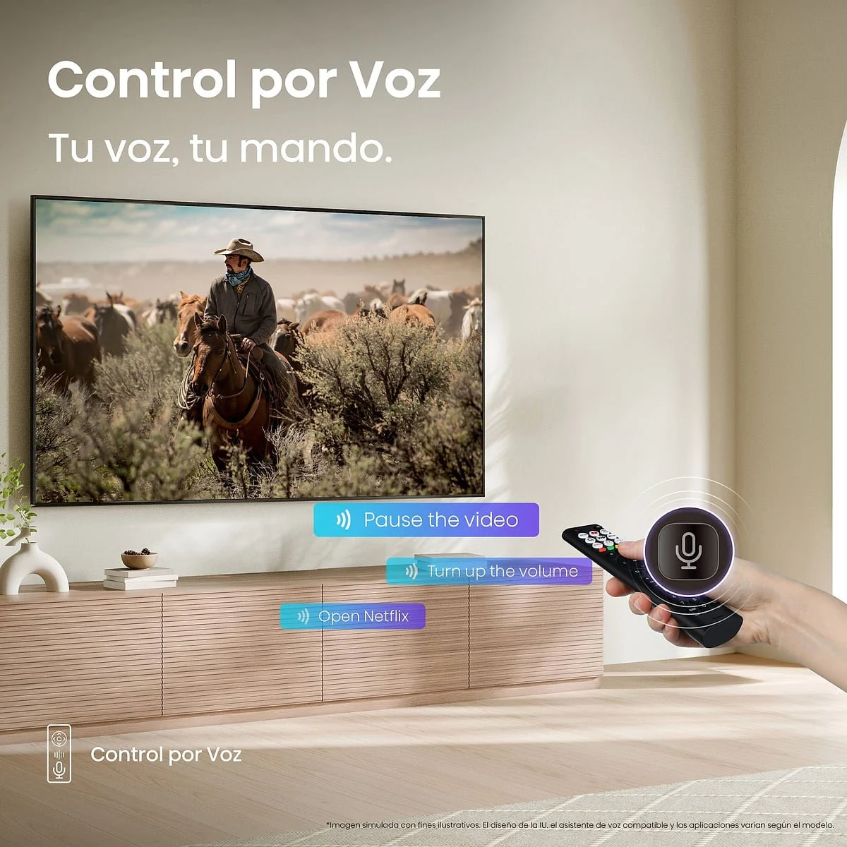 PANTALLA LED HISENSE 65" UHD 4K SMART TV