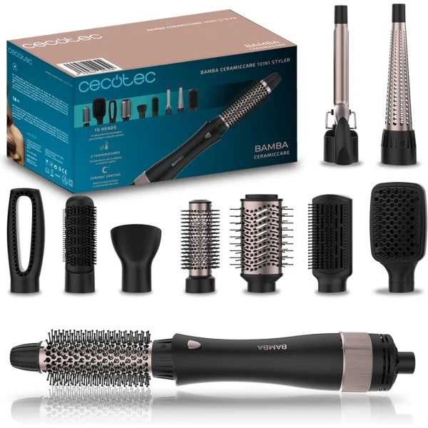 CEPILLO AIRE CECOTEC 10 EN 1 CeramicCare 10in1 Styler