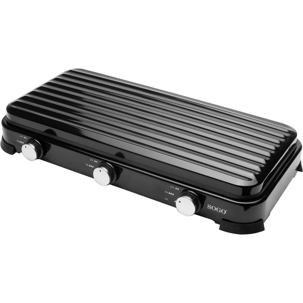 HORNILLO GAS SOGO SOBREMESA 3 F NEGRO