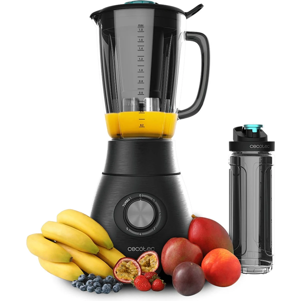 BATIDORA JARRA CECOTEC 1800 W Power Black Titanium