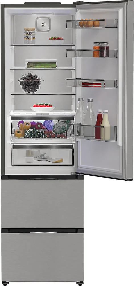 FRIGORIFICO WHIRLPOOL FRANCES 203X60 D INOX