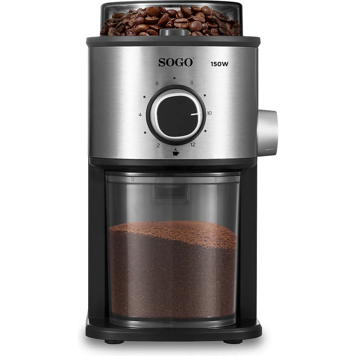 MOLINILLO CAFE SOGO PROFE 150W 14 NIVELE MOLIDO