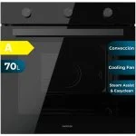 HORNO MULTIFUNCION CECOTEC 3 MANDOS NEGRO Hexa M236000 Glass Black Time A